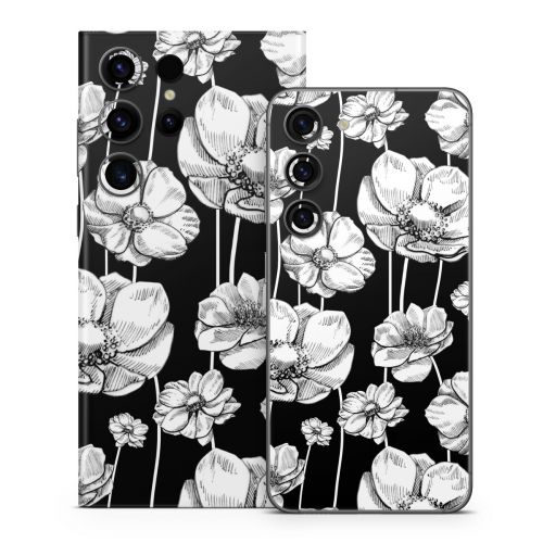 Striped Blooms Samsung Galaxy S23 Series Skin