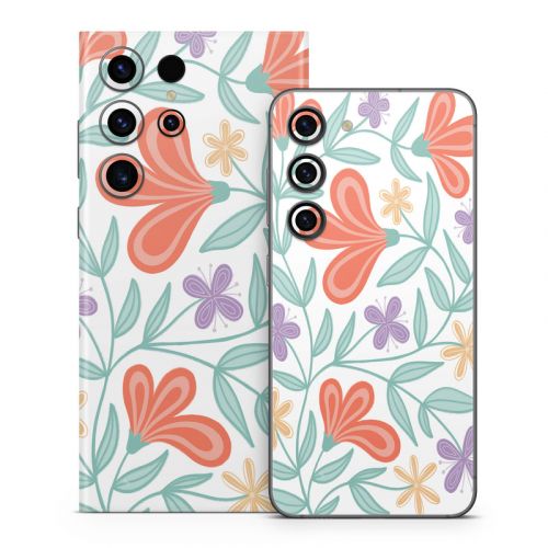 Summer Blooms Samsung Galaxy S23 Series Skin