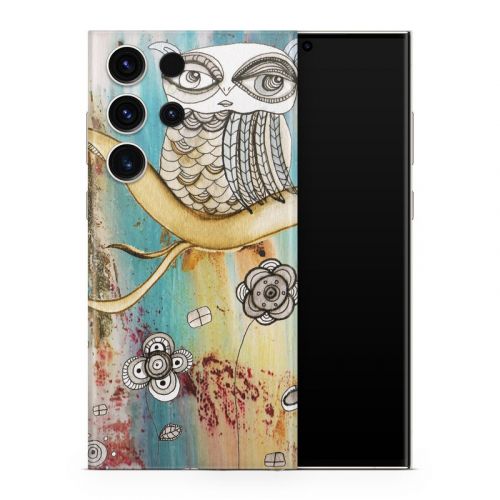 Surreal Owl Samsung Galaxy S23 Series Skin