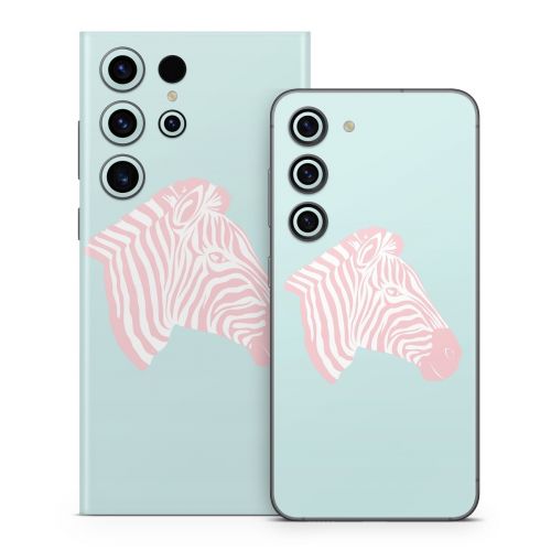Sweet Zebra Samsung Galaxy S23 Series Skin