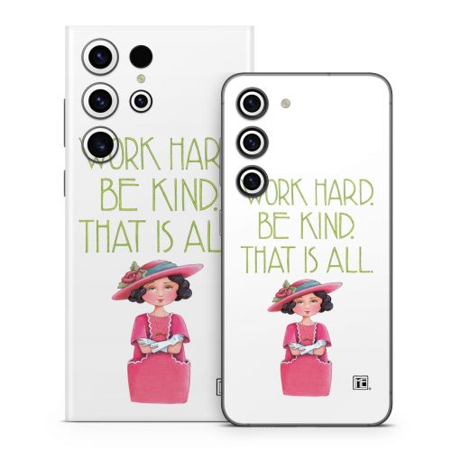 Work Hard Samsung Galaxy S23 Series Skin