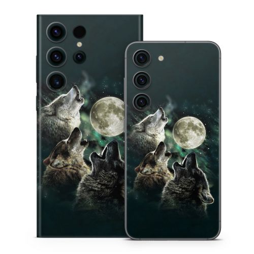 Three Wolf Moon Samsung Galaxy S23 Series Skin