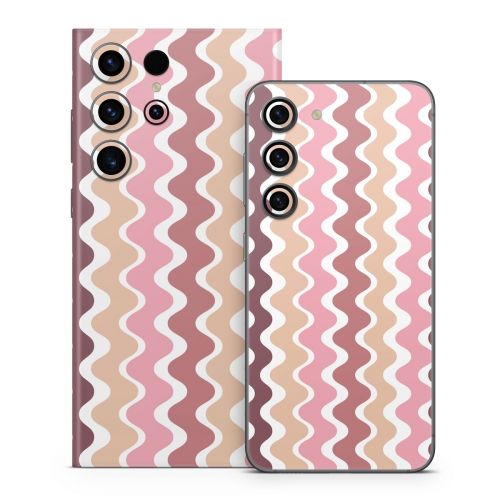 Pink Waves Samsung Galaxy S23 Series Skin