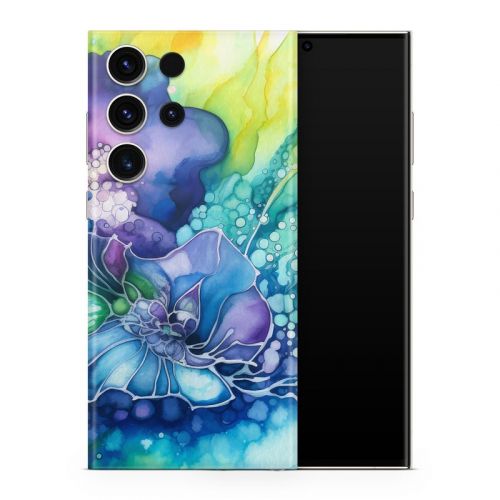 Watercolor Flora Samsung Galaxy S23 Series Skin