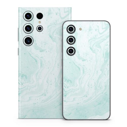 Winter Green Marble Samsung Galaxy S23 Series Skin