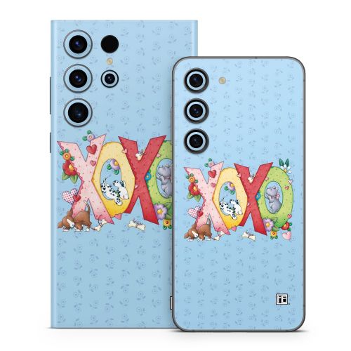XOXO Puppies Samsung Galaxy S23 Series Skin