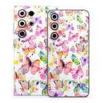 Artistic Butterflies Samsung Galaxy S24 Series Skin