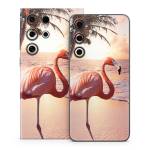 Flamingo Palm Samsung Galaxy S24 Series Skin
