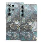 Gilded Glacier Marble Samsung Galaxy S24 Series Skin