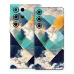 Gold Clouds Samsung Galaxy S24 Series Skin