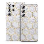 Honey Marble Samsung Galaxy S24 Series Skin