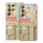 Ikat Floral Samsung Galaxy S24 Series Skin