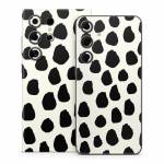 Inky Spots Cream Samsung Galaxy S24 Series Skin