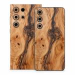 Olive Wood Samsung Galaxy S24 Series Skin