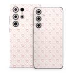 Patterned Hearts Samsung Galaxy S24 Series Skin