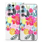 Pink Bouquet Samsung Galaxy S24 Series Skin