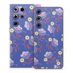 Purple Flowers Samsung Galaxy S24 Series Skin