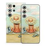 Relaxing on Beach Samsung Galaxy S24 Series Skin