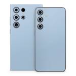 Solid State Blue Mist Samsung Galaxy S24 Series Skin