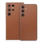 Solid State Cinnamon Samsung Galaxy S24 Series Skin