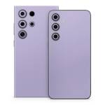 Solid State Lavender Samsung Galaxy S24 Series Skin
