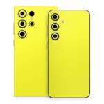 Solid State Lemon Samsung Galaxy S24 Series Skin