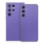 Solid State Purple Samsung Galaxy S24 Series Skin