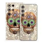Sugar Skull Bone Samsung Galaxy S24 Series Skin