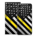 Thin Yellow Line Hero Samsung Galaxy S24 Series Skin