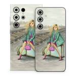 Lulu Waiting by the Train Tracks Samsung Galaxy S24 Series Skin