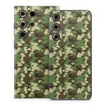Woodland Camo Samsung Galaxy S24 Series Skin