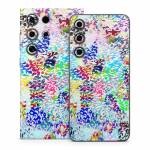 White Etching Samsung Galaxy S24 Series Skin