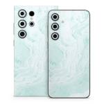 Winter Green Marble Samsung Galaxy S24 Series Skin