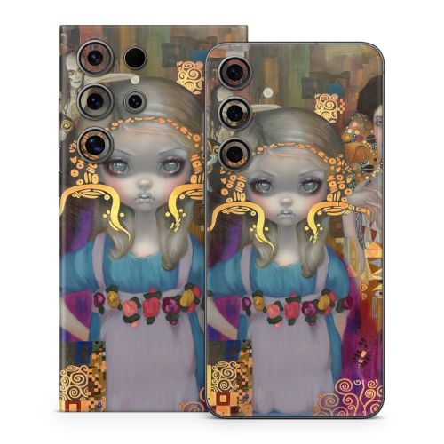 Alice in a Klimt Dream Samsung Galaxy S24 Series Skin