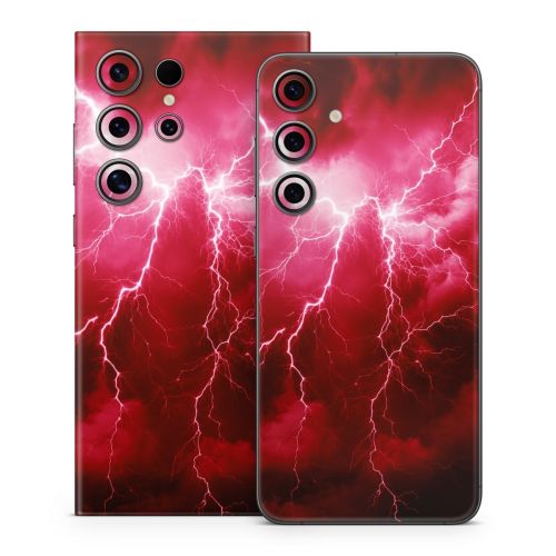 Apocalypse Red Samsung Galaxy S24 Series Skin