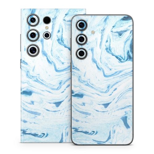 Azul Marble Samsung Galaxy S24 Series Skin