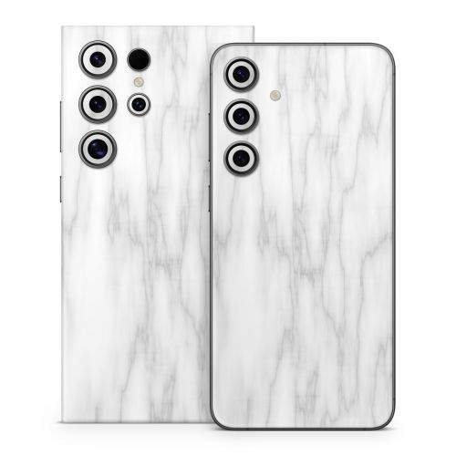 Bianco Marble Samsung Galaxy S24 Series Skin