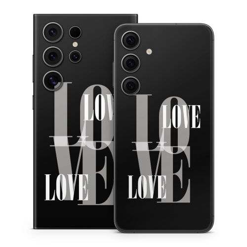 Black Love Samsung Galaxy S24 Series Skin