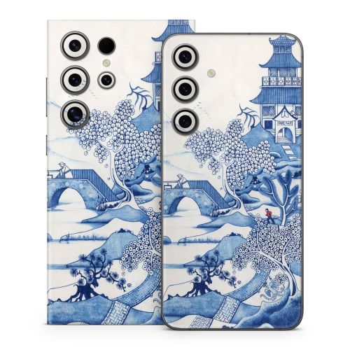 Blue Willow Samsung Galaxy S24 Series Skin