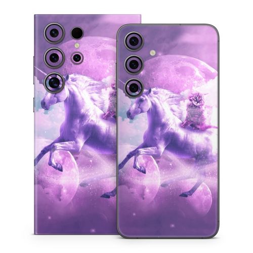 Cat Unicorn Samsung Galaxy S24 Series Skin