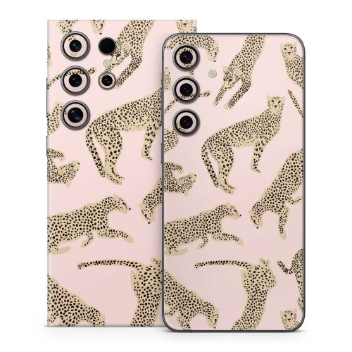Cheetahs Pink Samsung Galaxy S24 Series Skin