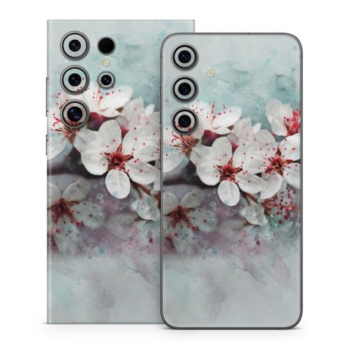 Cherry Blossoms Samsung Galaxy S24 Series Skin