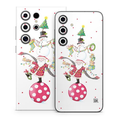 Christmas Circus Samsung Galaxy S24 Series Skin