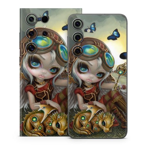 Clockwork Dragonling Samsung Galaxy S24 Series Skin