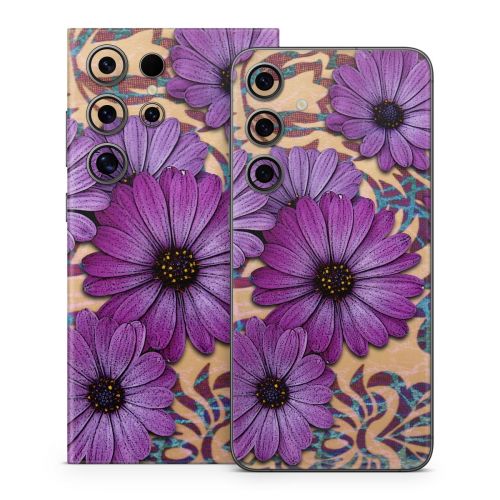 Daisy Damask Samsung Galaxy S24 Series Skin