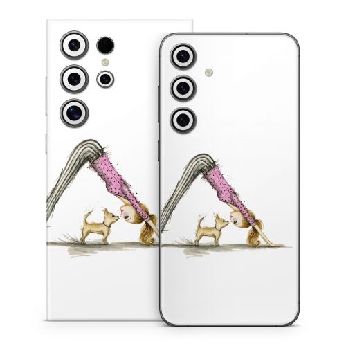 Downward Dog Samsung Galaxy S24 Series Skin