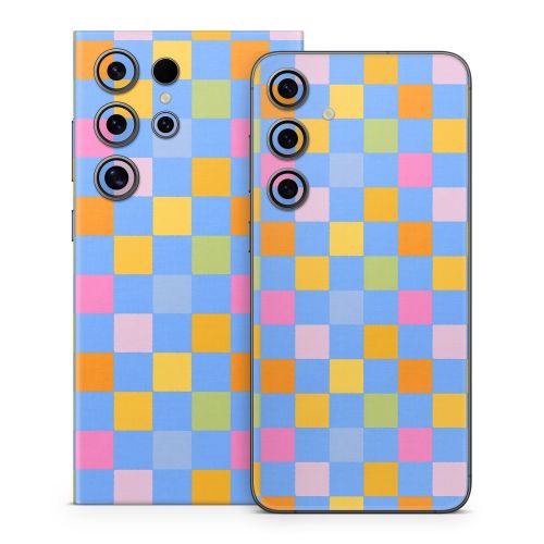Eclectic Checker Samsung Galaxy S24 Series Skin