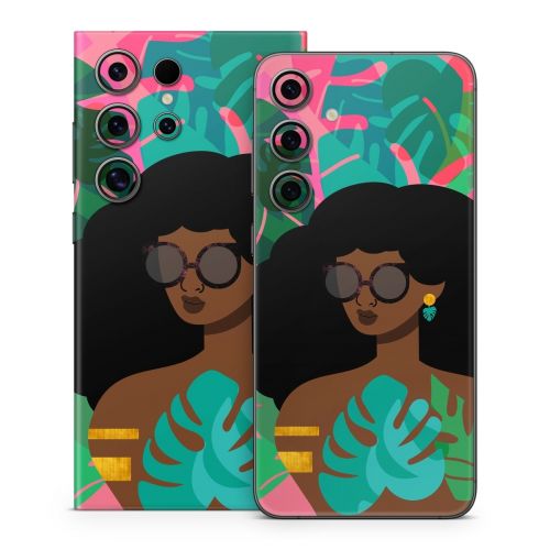Eva's Garden Samsung Galaxy S24 Series Skin