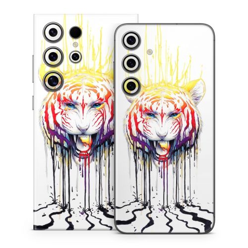 Fading Tiger Samsung Galaxy S24 Series Skin