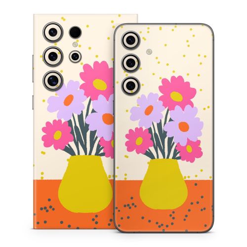 Flowers In A Vase Samsung Galaxy S24 Series Skin